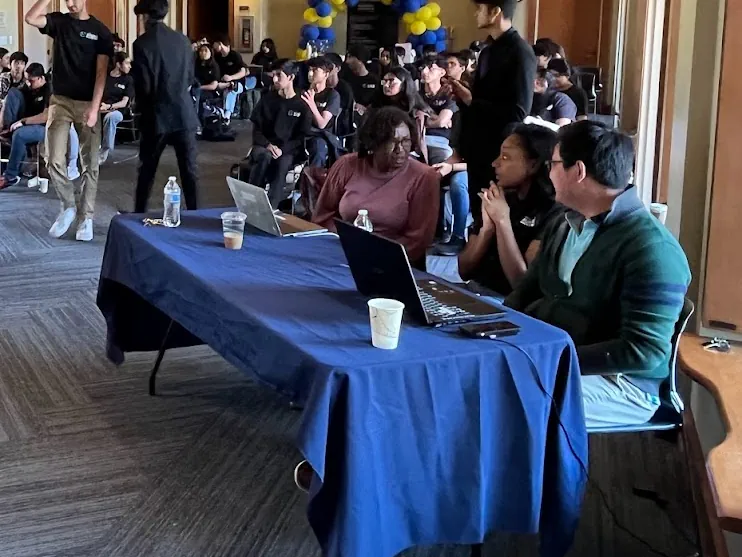 The panel of judges at the June 2023 Rising C-Suites Business Hackathon